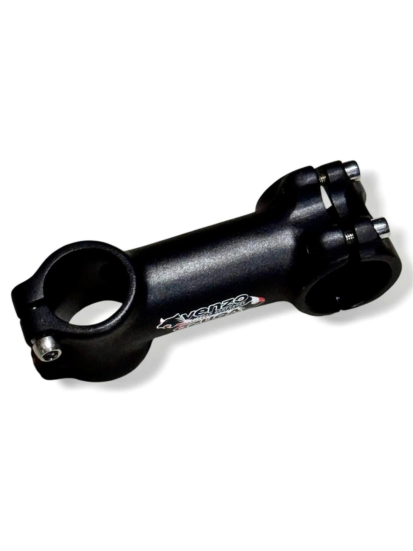 Venzo Bicycle Handlebar Stem | Aluminium Alloy, 31.8mm Clamp, 90mm Length