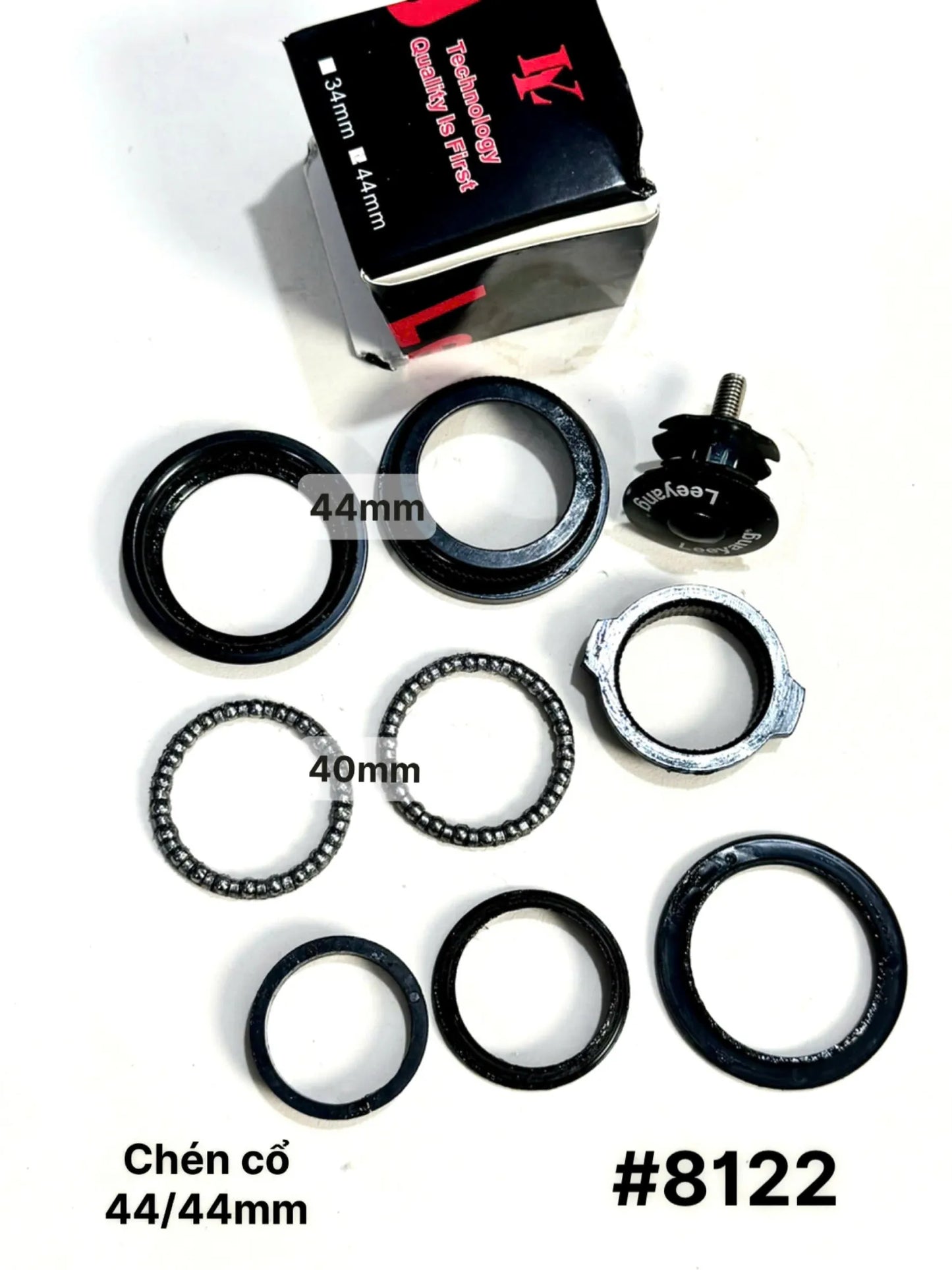 Leeyang 44/44mm Threadless Headset (#8122)