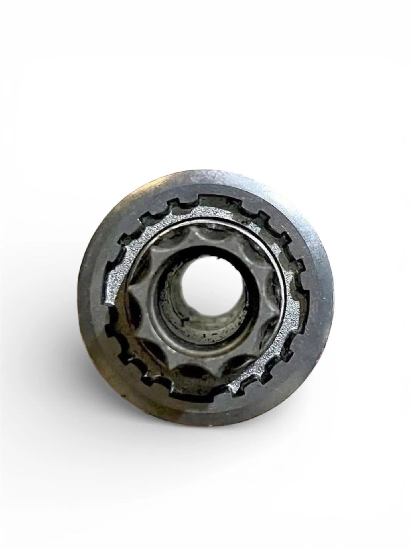 Noname 10-Spline Silver Square Taper Bottom Bracket, 68x113mm - CLEARANCE SALE (Minor Rust, Fully Functional) for Bicycles