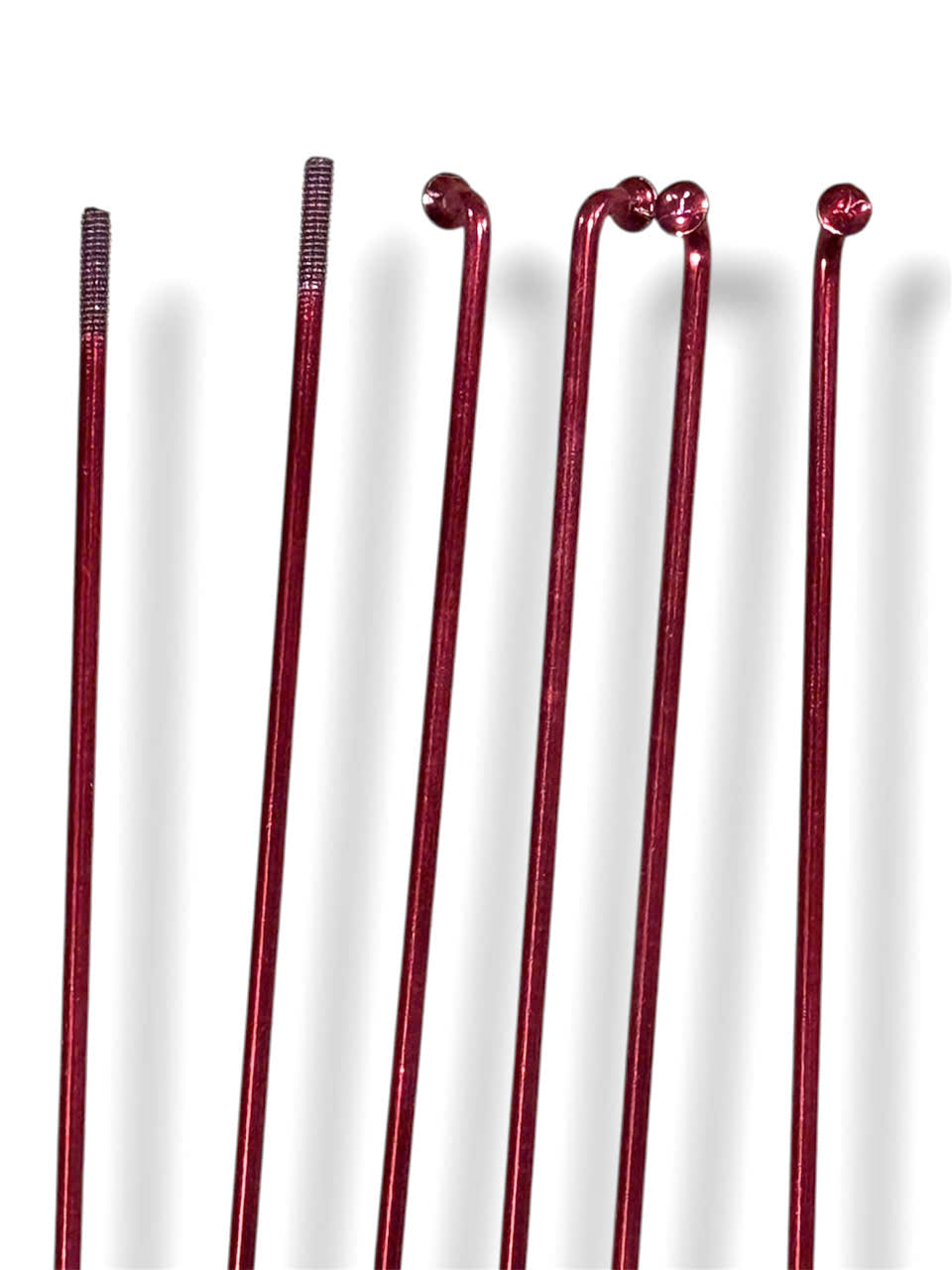 Unbranded Round Bend Steel Spokes with Brass Nipples for Bicycles