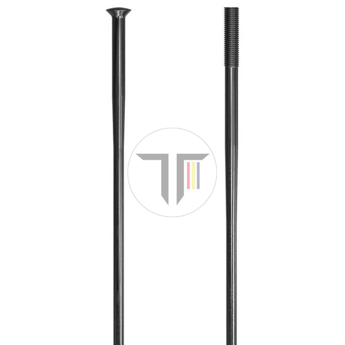 DTSWISS high quality banana spokes (SCO) round straight 2.0/1.8