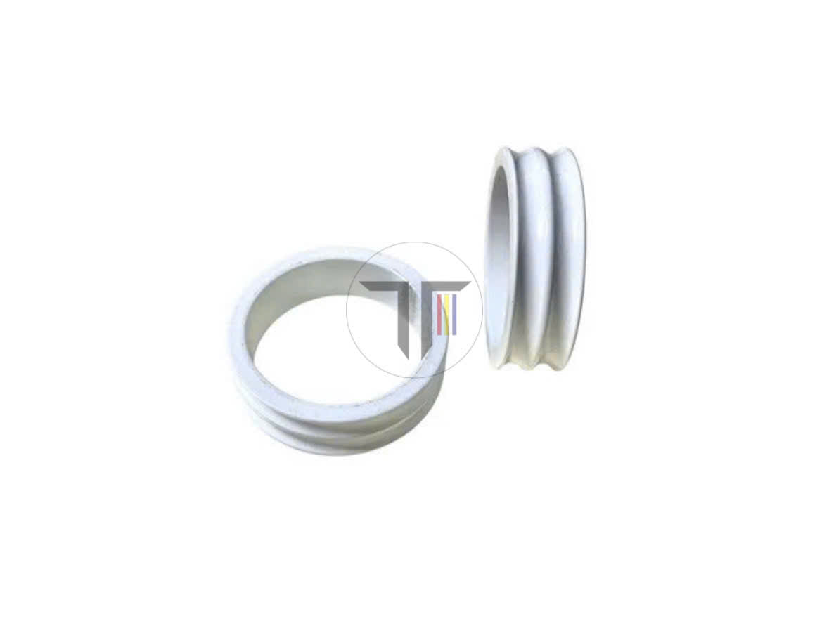 Bicycle fork neck spacer - round cnc aluminum