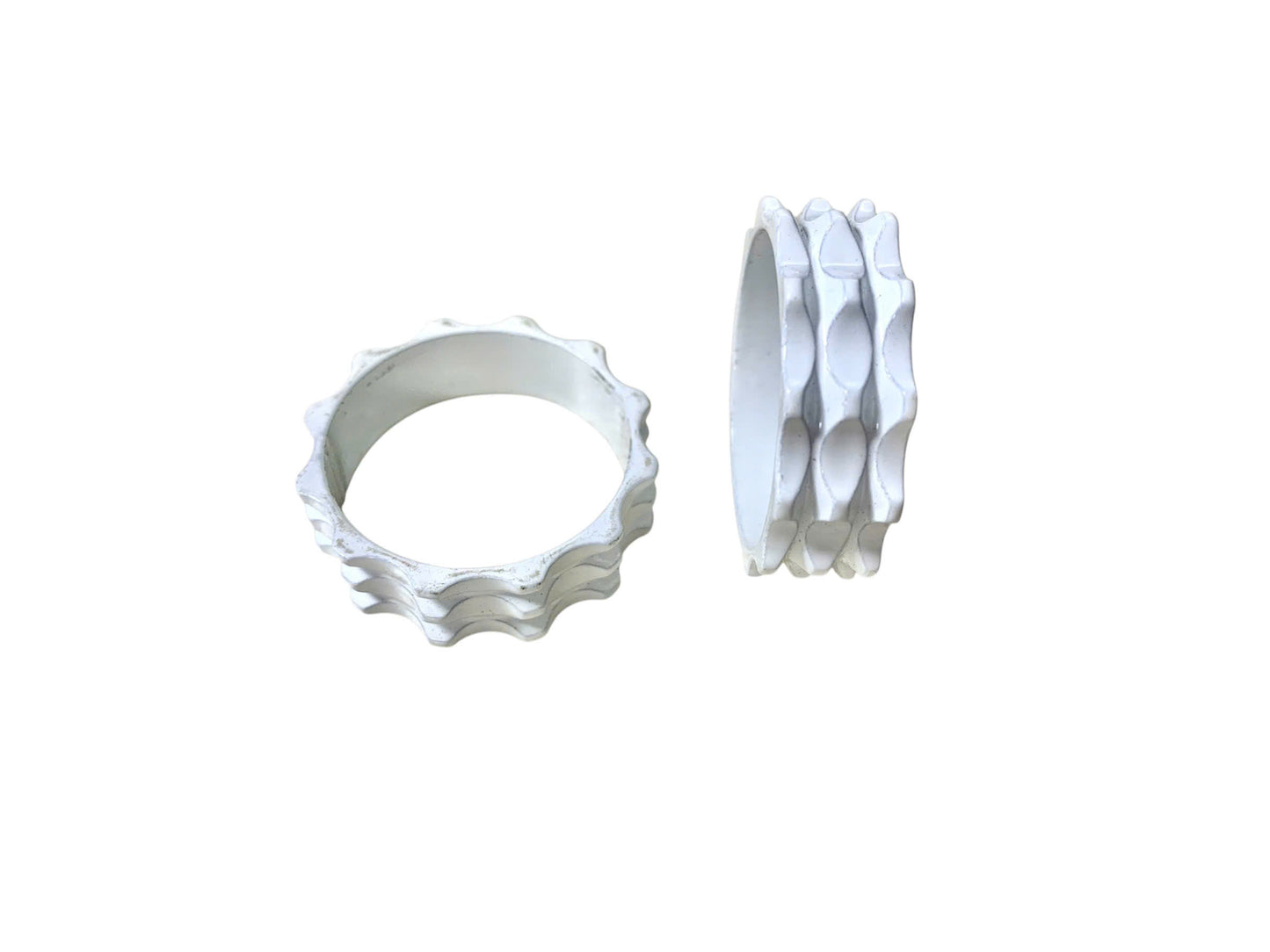 Bicycle Fork Neck Pad - CNC Aluminum Spike Pattern