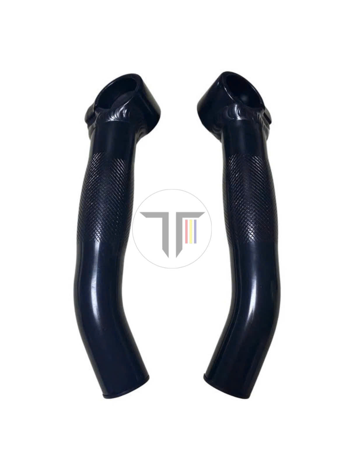 Bicycle side grips aluminum