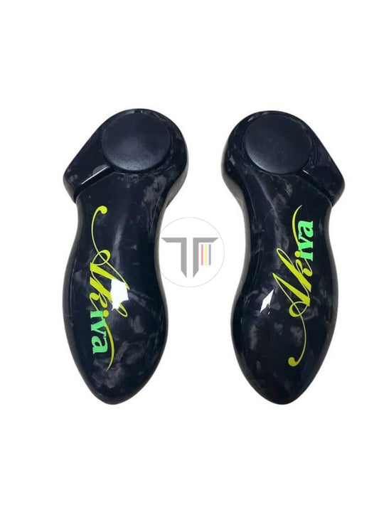 Bicycle side grips carbon