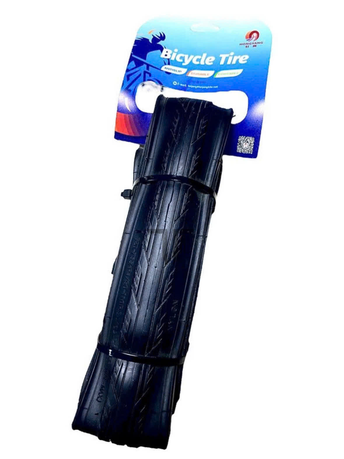 BICYCLE TIRES HAVE 3 SIZES/