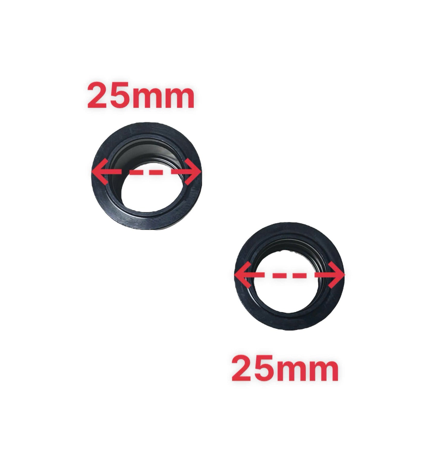 VITTORIA endcaps for front hub VFD24 (VAMF) -15/100mm axle