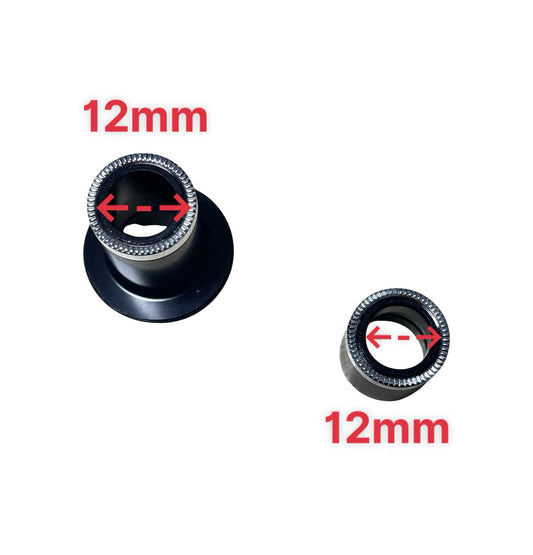 VITTORIA VA7R endcaps rear hub 142/12mm through axle (X12)