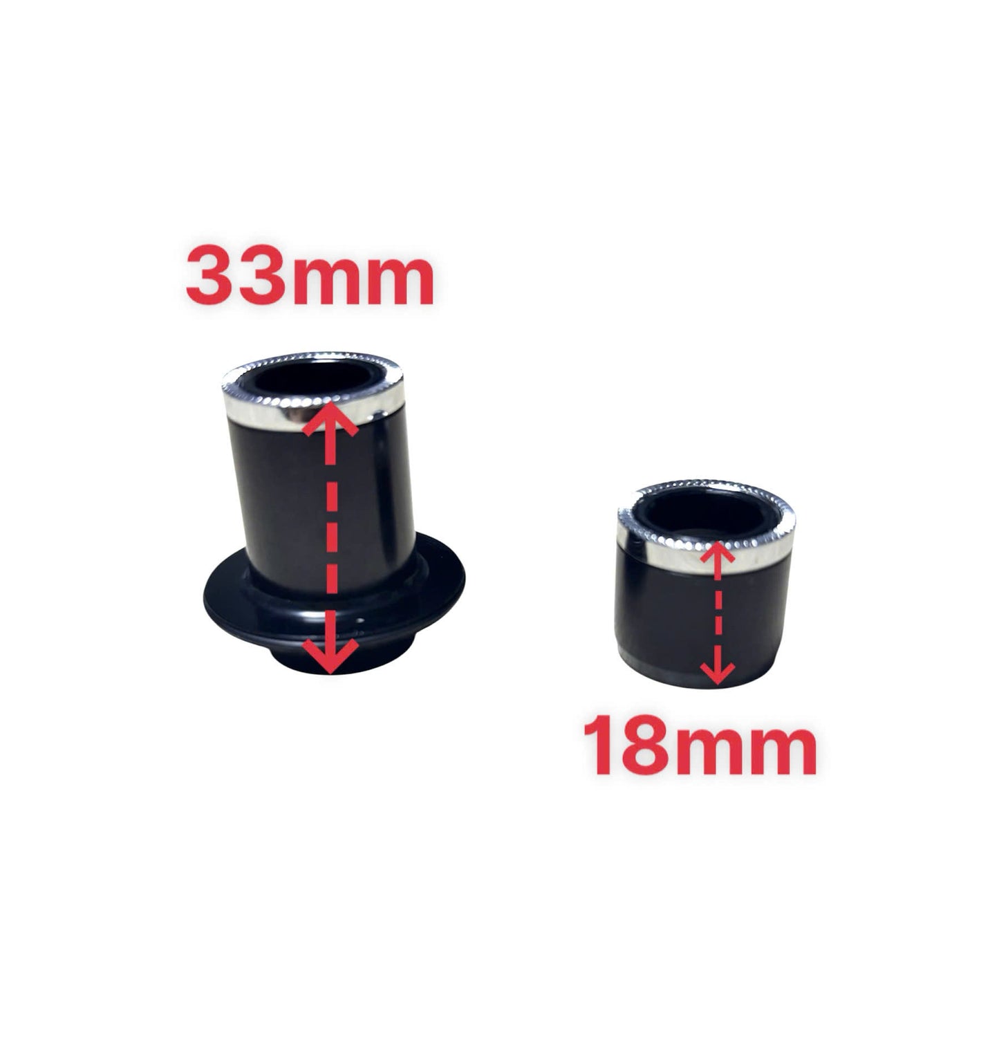 VITTORIA VA7R endcaps rear hub 142/12mm through axle (X12)