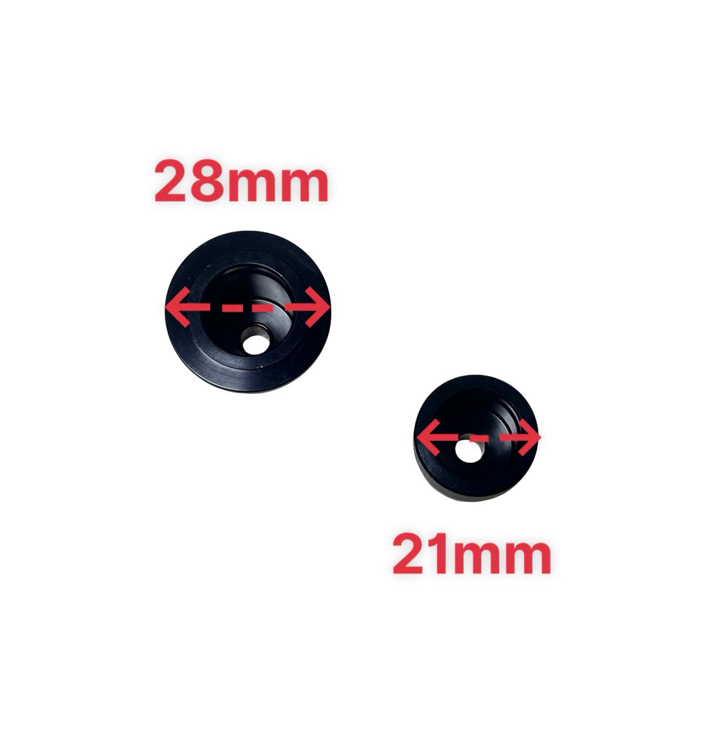 VITTORIA Endcaps 135mm QR for Reaccion SL 24h rear hub Switch V2 st