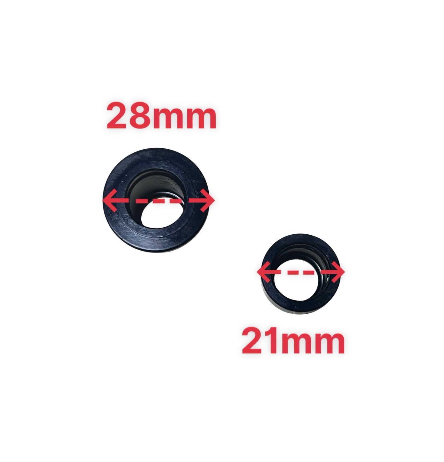 VITTORIA endcaps for rear hub VN224/VRD24 12/135mm axle