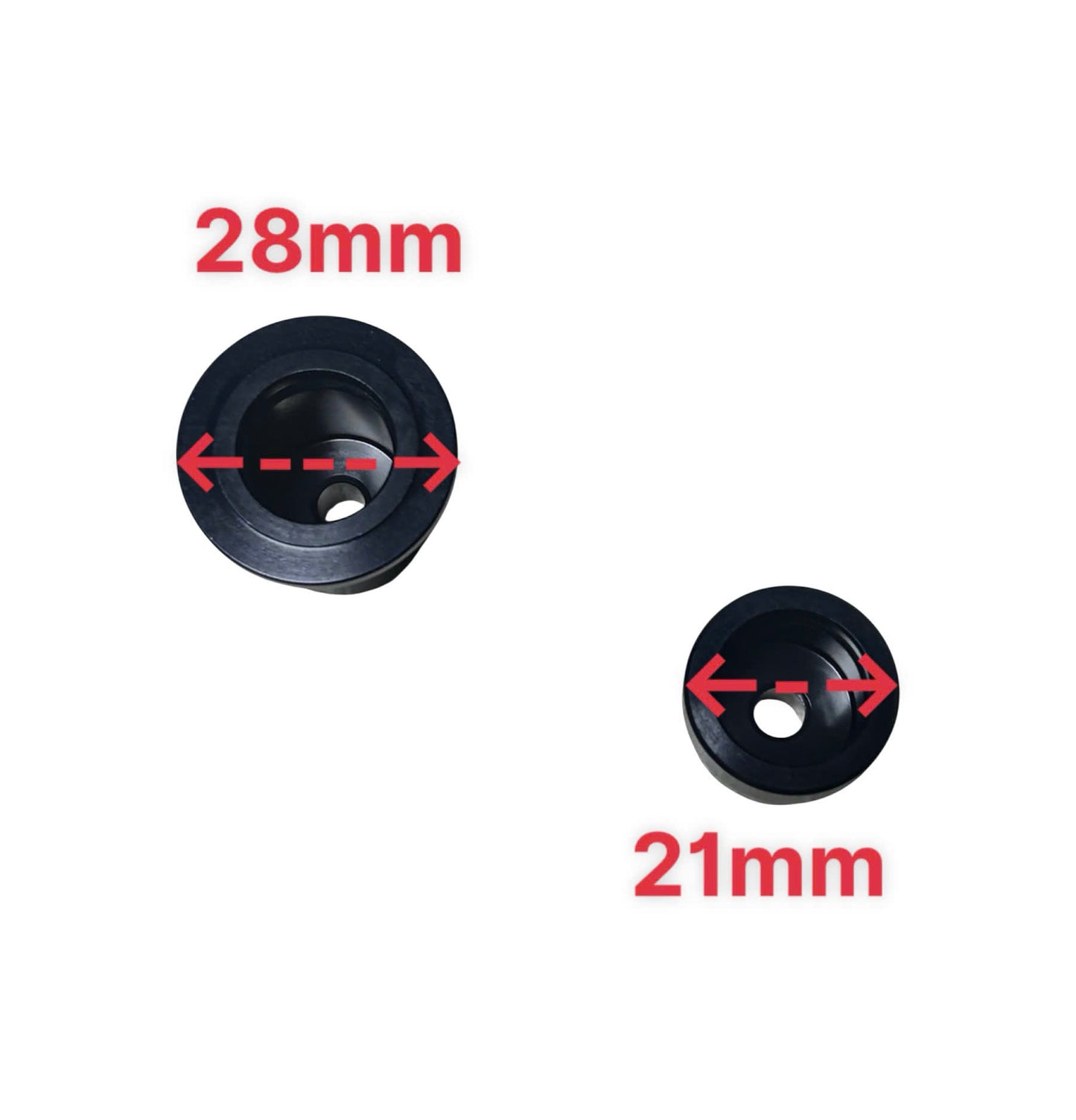 Embouts VITTTORIA pour moyeu arrière VM224/VRD24 10/135 mm RQ