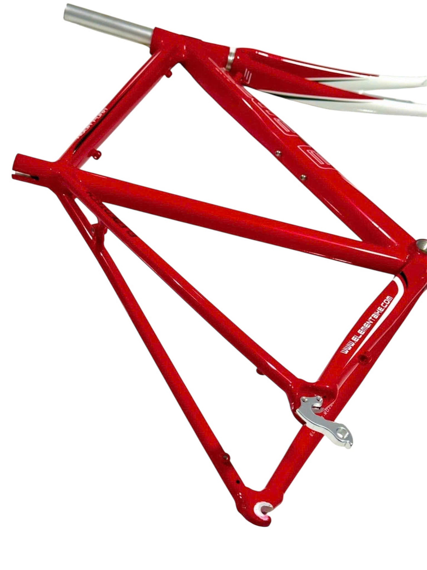 Aluminum road frame + fork ELEMENT RED
