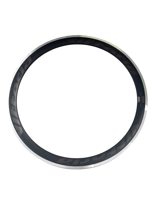 Vittoria 700c 16H carbon rims, aluminum brake pads