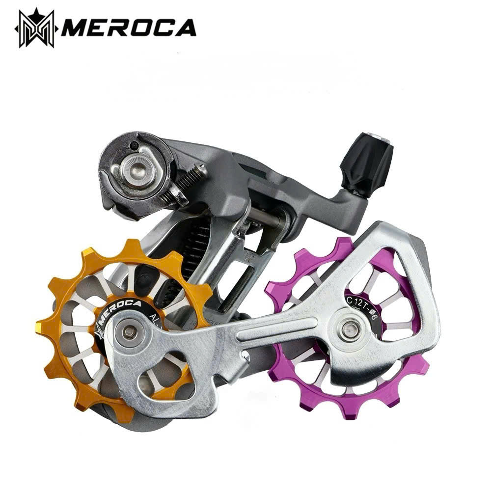 Aluminum alloy guide gear set with 12T, using ceramic bearings - MEROCA