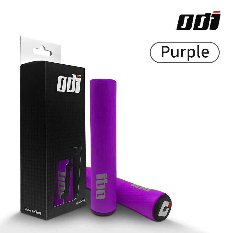ODI High-Density Foam Bike Grips - Sweat-Absorbent & Ultra-Light - Includes Handlebar End Plugs
