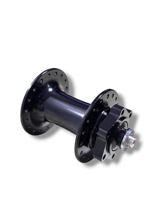Single Bicycle Front Hub, 36H, 6-Bolt, J-Bend Spoke Compatible (Not a Pair, Skewer Not Included)