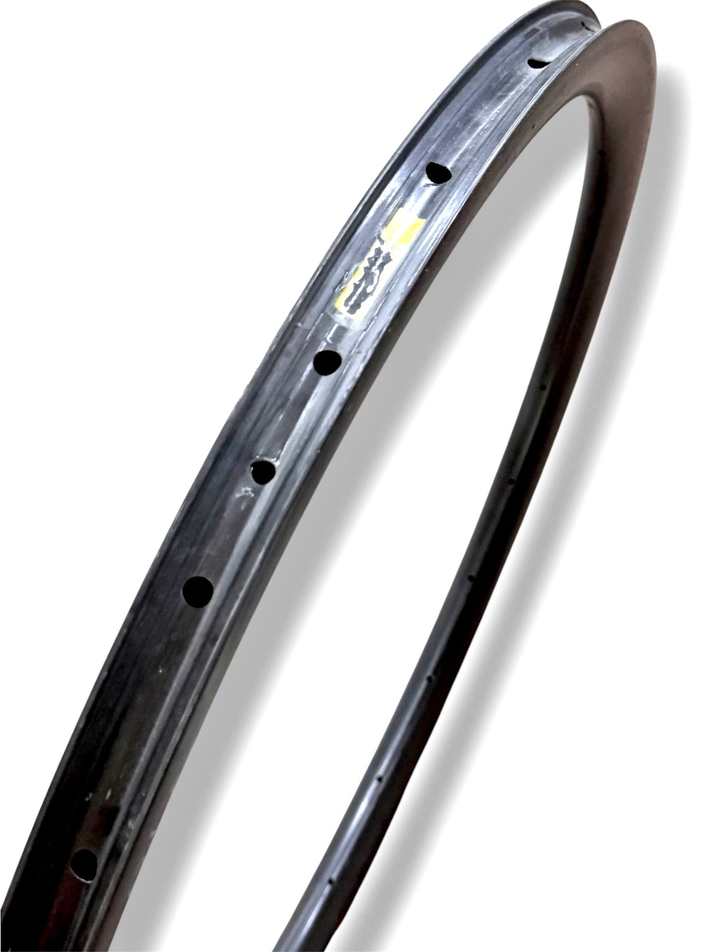 700c Raw Carbon Rim, Disc Brake, 24H, Asymmetric, 36mm Depth, Clincher