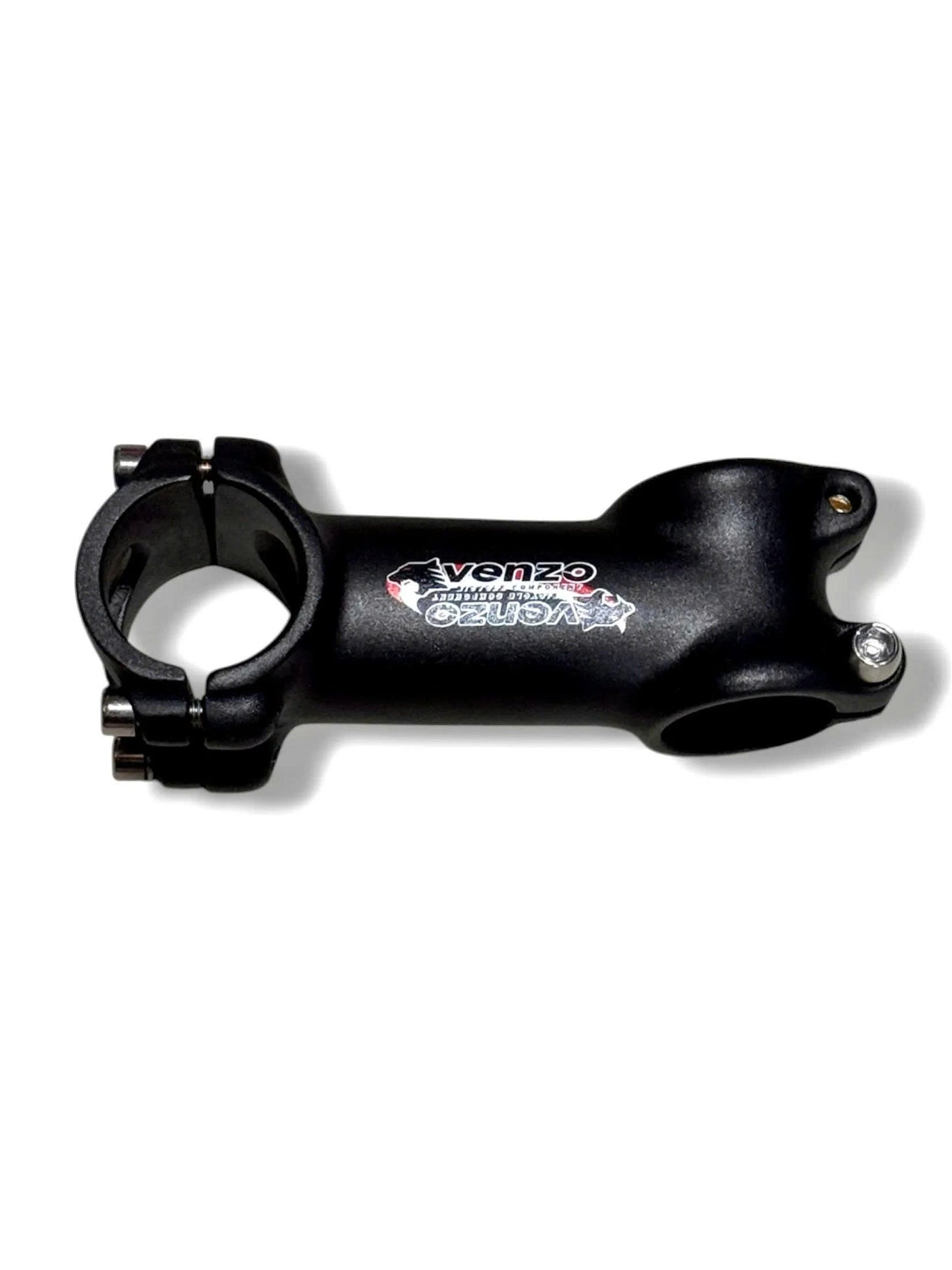 Venzo Bicycle Handlebar Stem | Aluminium Alloy, 31.8mm Clamp, 90mm Length