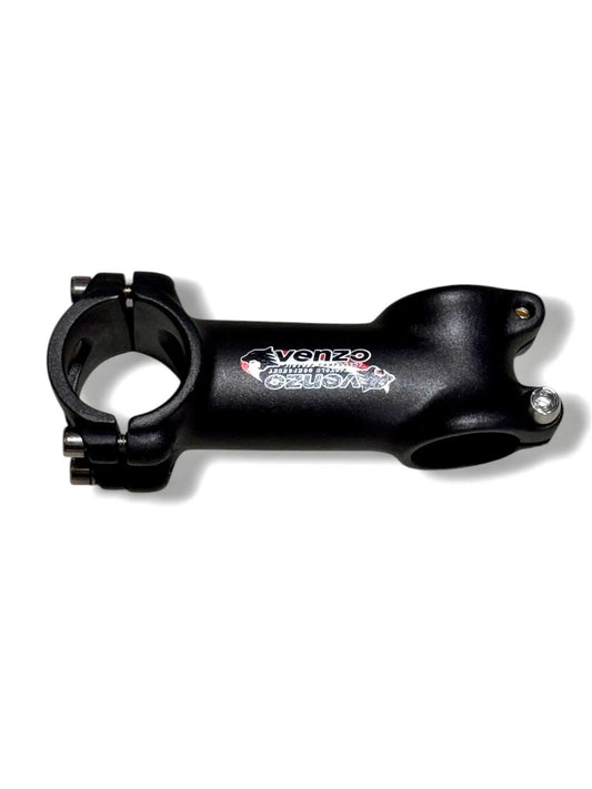 Venzo Bicycle Handlebar Stem | Aluminium Alloy, 31.8mm Clamp, 90mm Length