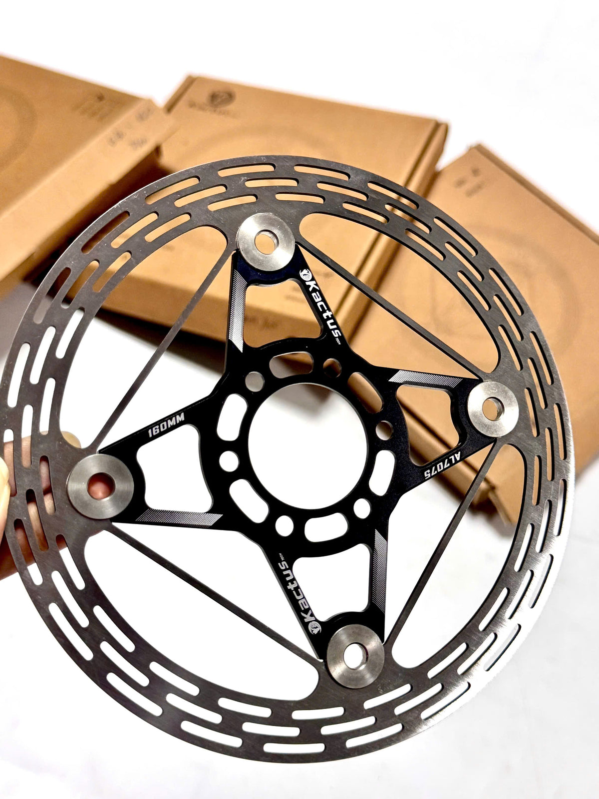 Kactus bicycle brake disc 6 bolt size 140mm/160mm