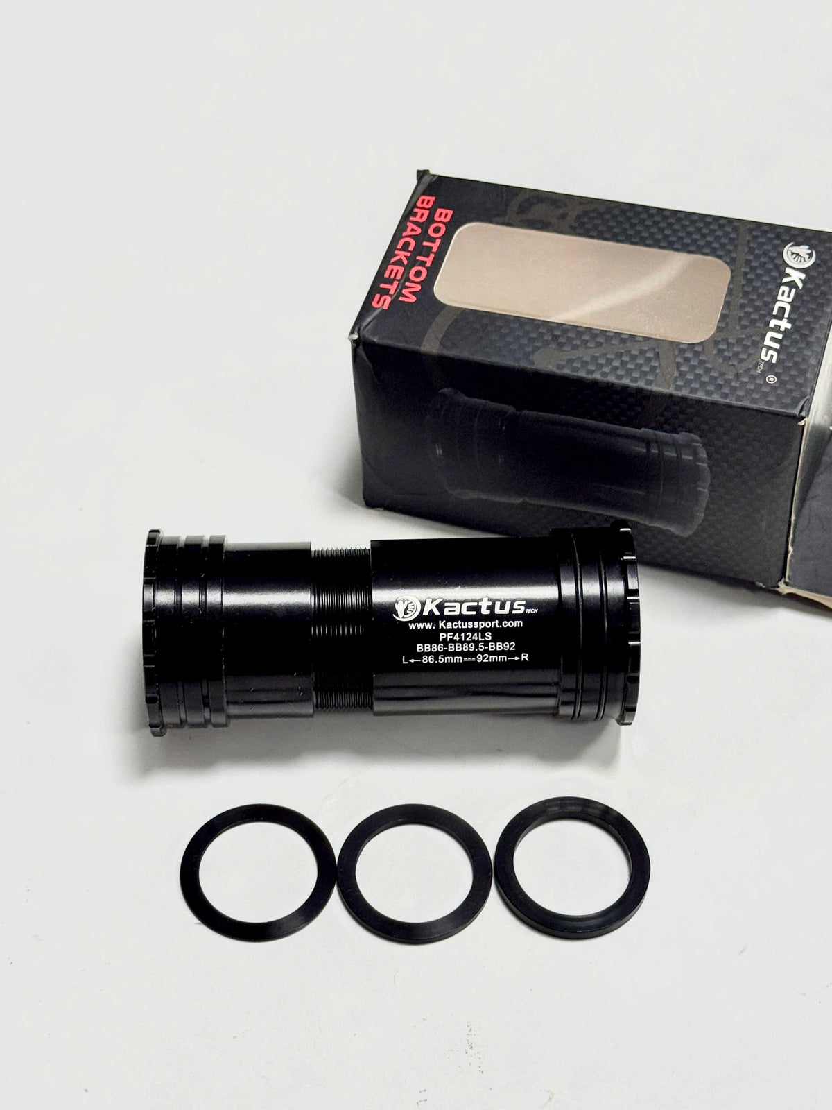 Kactus Ceramic Bottom Bracket (BB) - Press Fit 41mm Shell for 24/29/30mm Spindle (PF4124/PF4124LS/PF41DUB/PF4130)