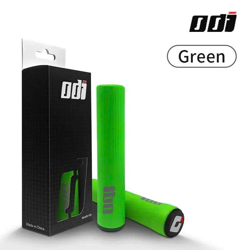 ODI High-Density Foam Bike Grips - Sweat-Absorbent & Ultra-Light - Includes Handlebar End Plugs