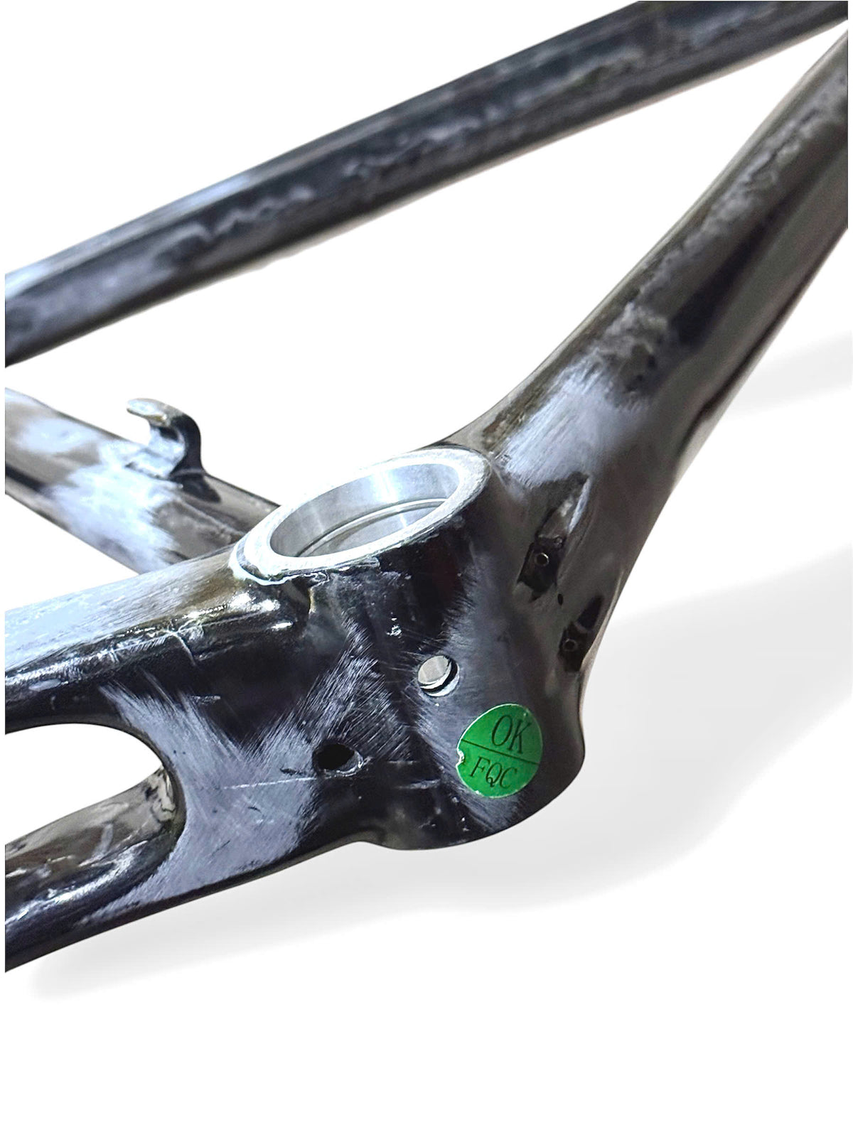 Unpainted/Raw 700c Carbon Road Bike Frame (Seat Tube 56cm x Top Tube 55cm) - TYPE 5 (FORK NOT INCLUDED) - Please read description carefully - For bicycles