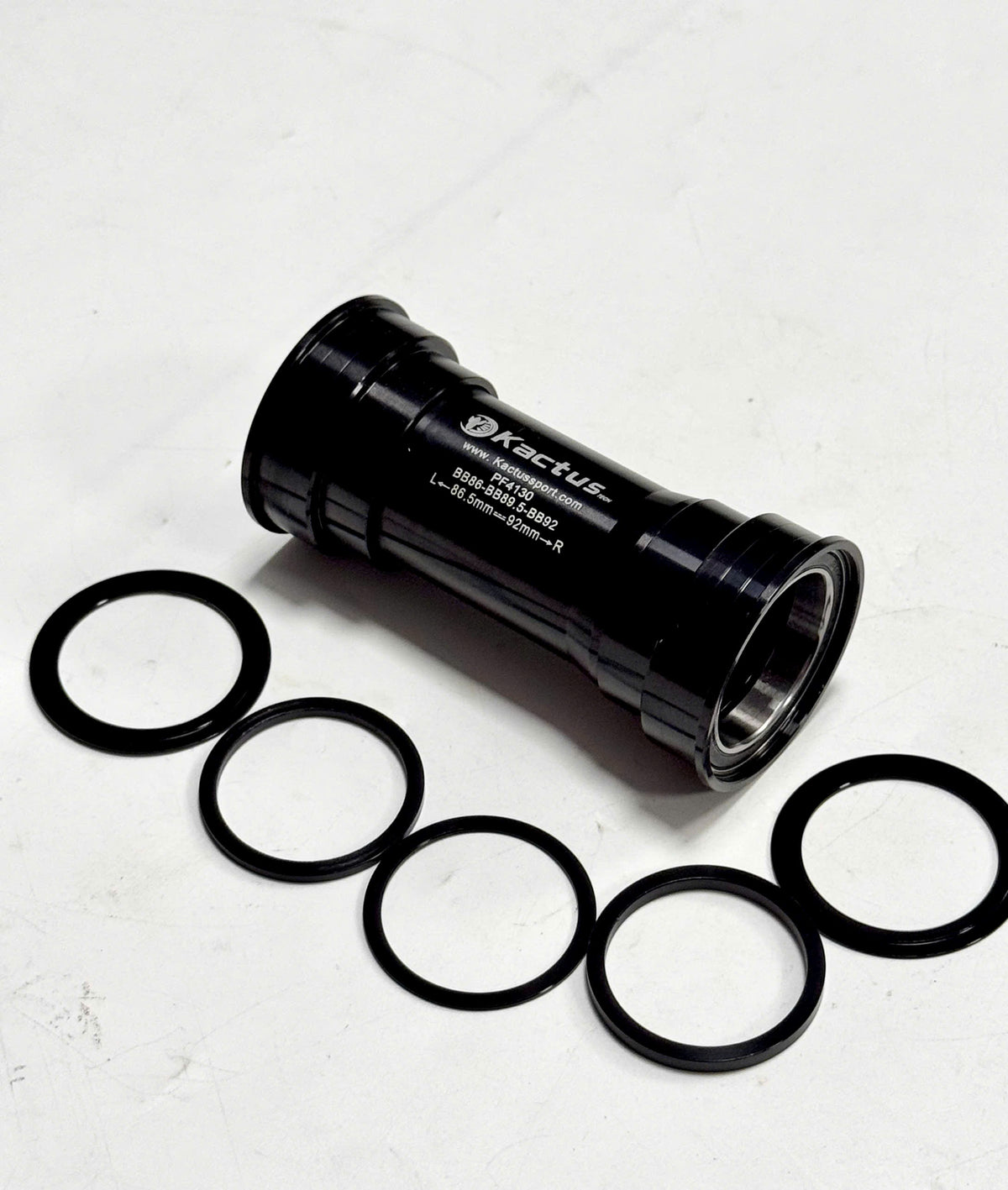 Kactus Ceramic Bottom Bracket (BB) - Press Fit 41mm Shell for 24/29/30mm Spindle (PF4124/PF4124LS/PF41DUB/PF4130)