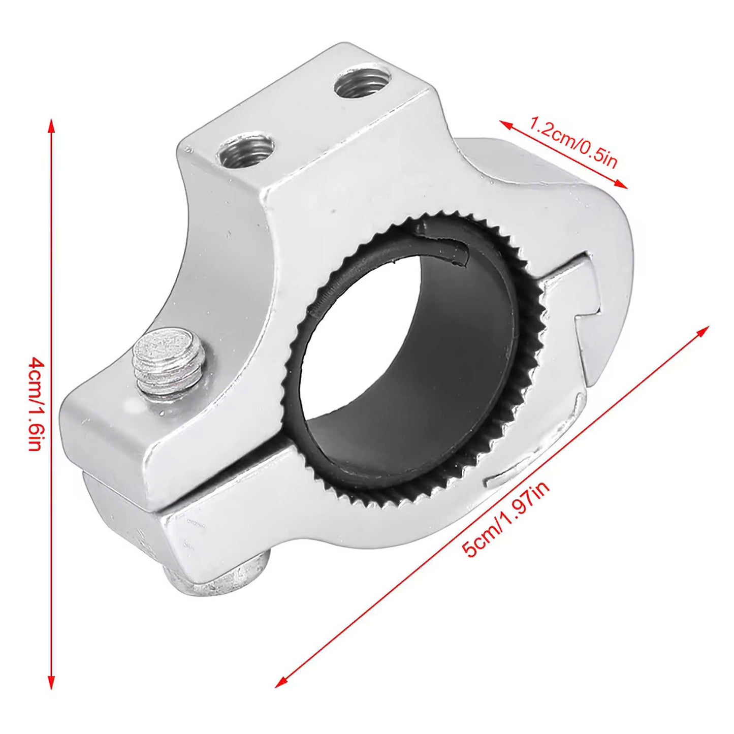 Universal Aluminum Alloy Handlebar Clamp Mount for Bike Bottle Cages & Accessories