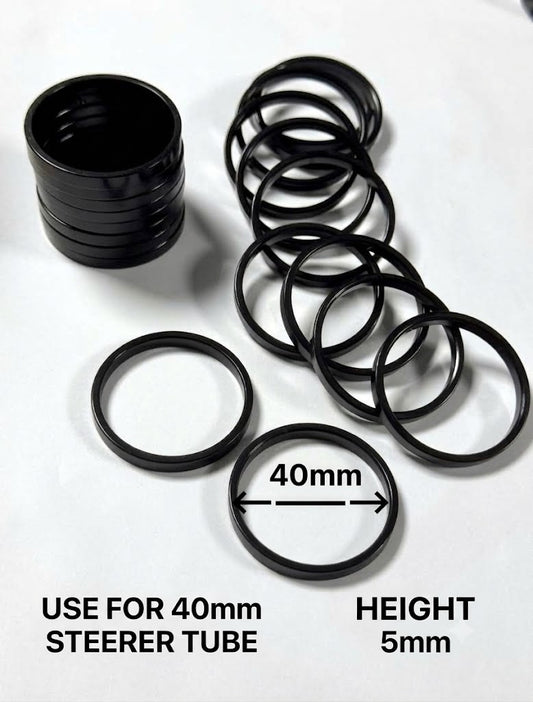 5mm aluminum headset spacer for 1.5 inch (40mm) oversized steerer tube