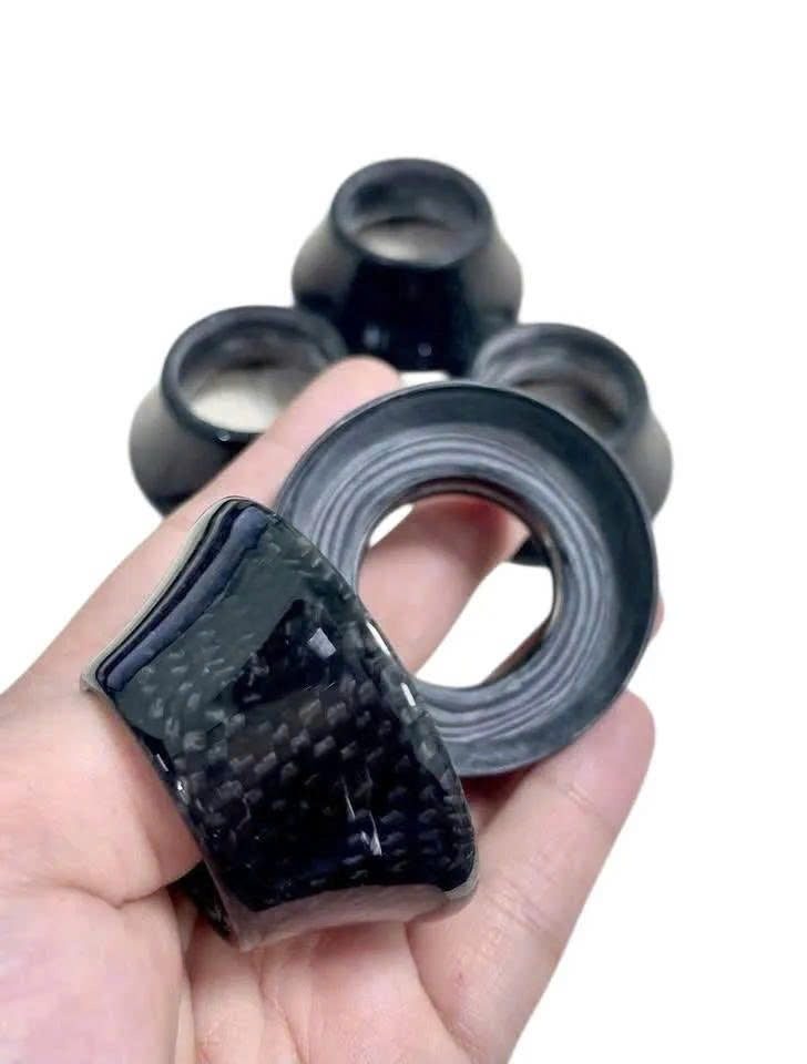 Carbon Fiber Headset Spacers/Top Caps (15mm & 23mm) for Bikes