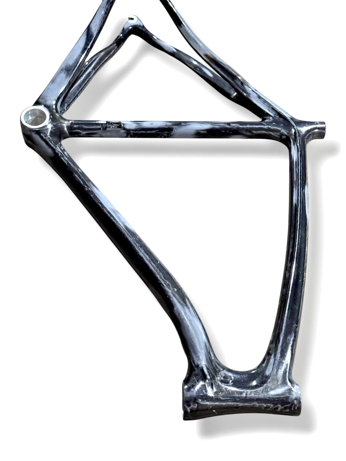 Unpainted/Raw 700c Carbon Road Bike Frame (Seat Tube 56cm x Top Tube 55cm) - TYPE 5 (FORK NOT INCLUDED) - Please read description carefully - For bicycles
