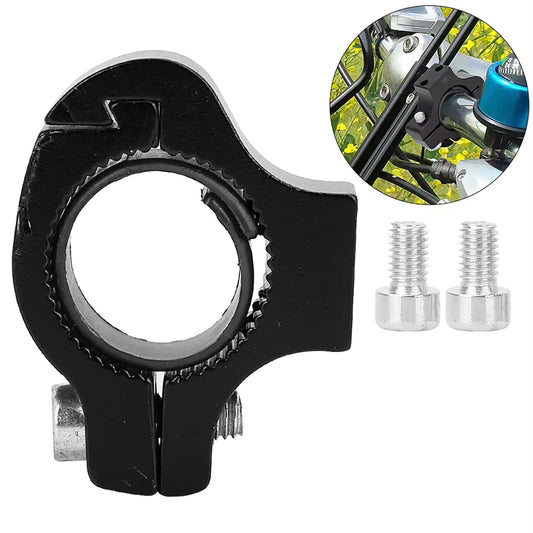 Universal Aluminum Alloy Handlebar Clamp Mount for Bike Bottle Cages & Accessories