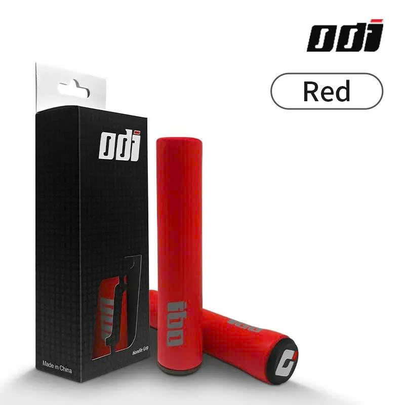 ODI High-Density Foam Bike Grips - Sweat-Absorbent & Ultra-Light - Includes Handlebar End Plugs