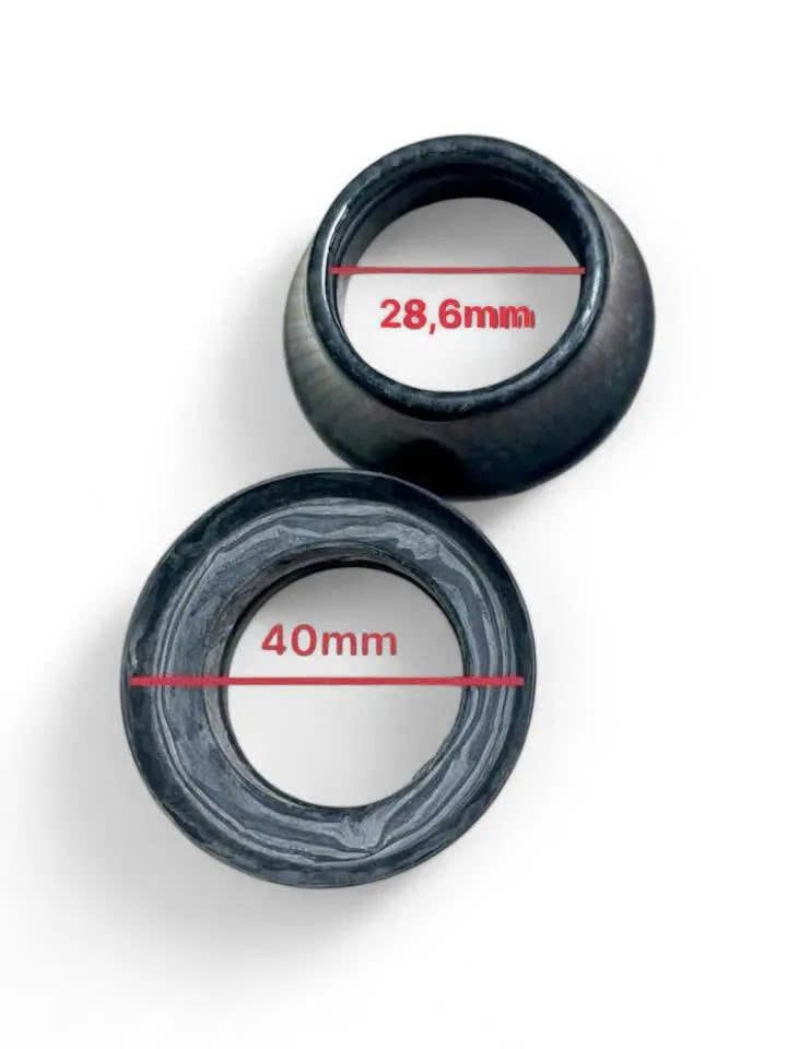 Carbon Fiber Headset Spacers/Top Caps (15mm & 23mm) for Bikes