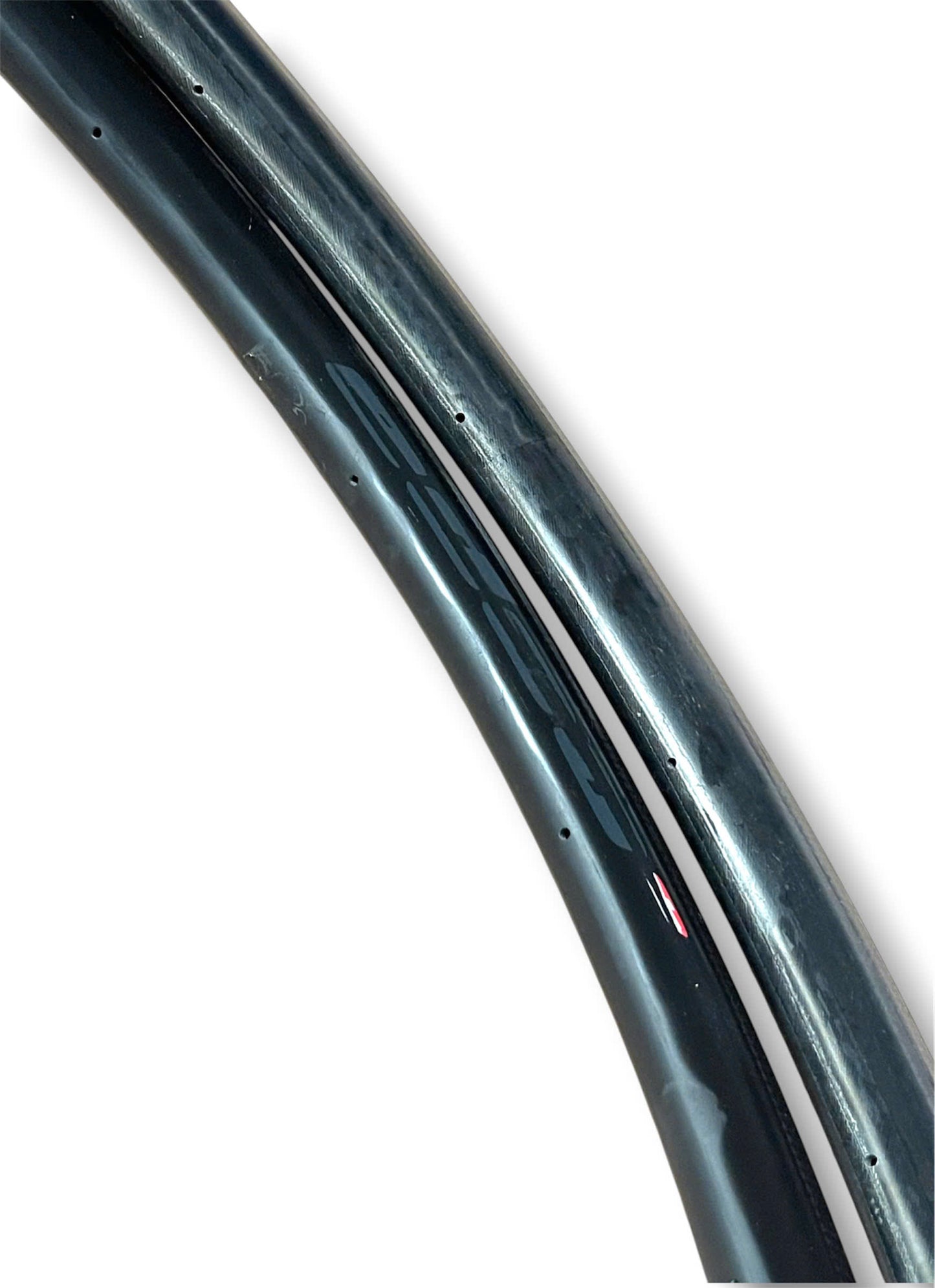 700c Raw Carbon Rim Brake Bicycle Rim, 18H, Internal Nipples