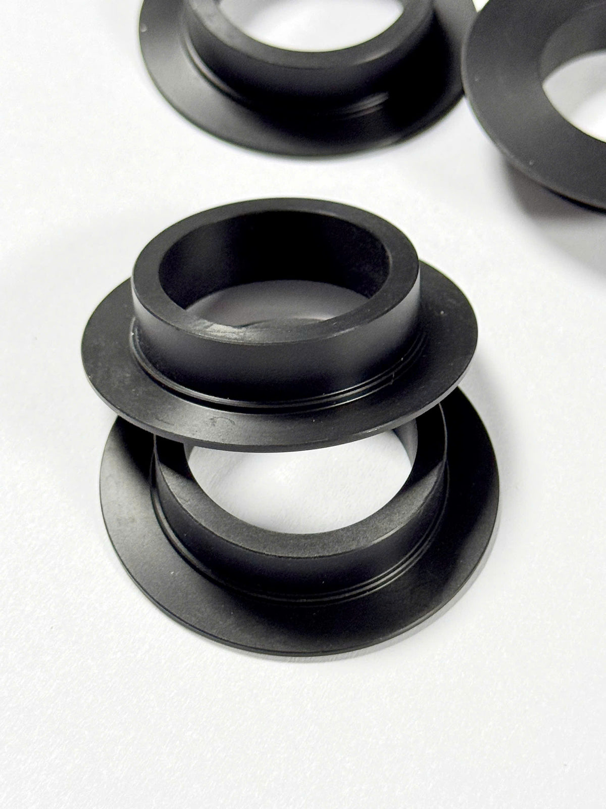 30mm to 24mm plastic bottom bracket spindle adapter set