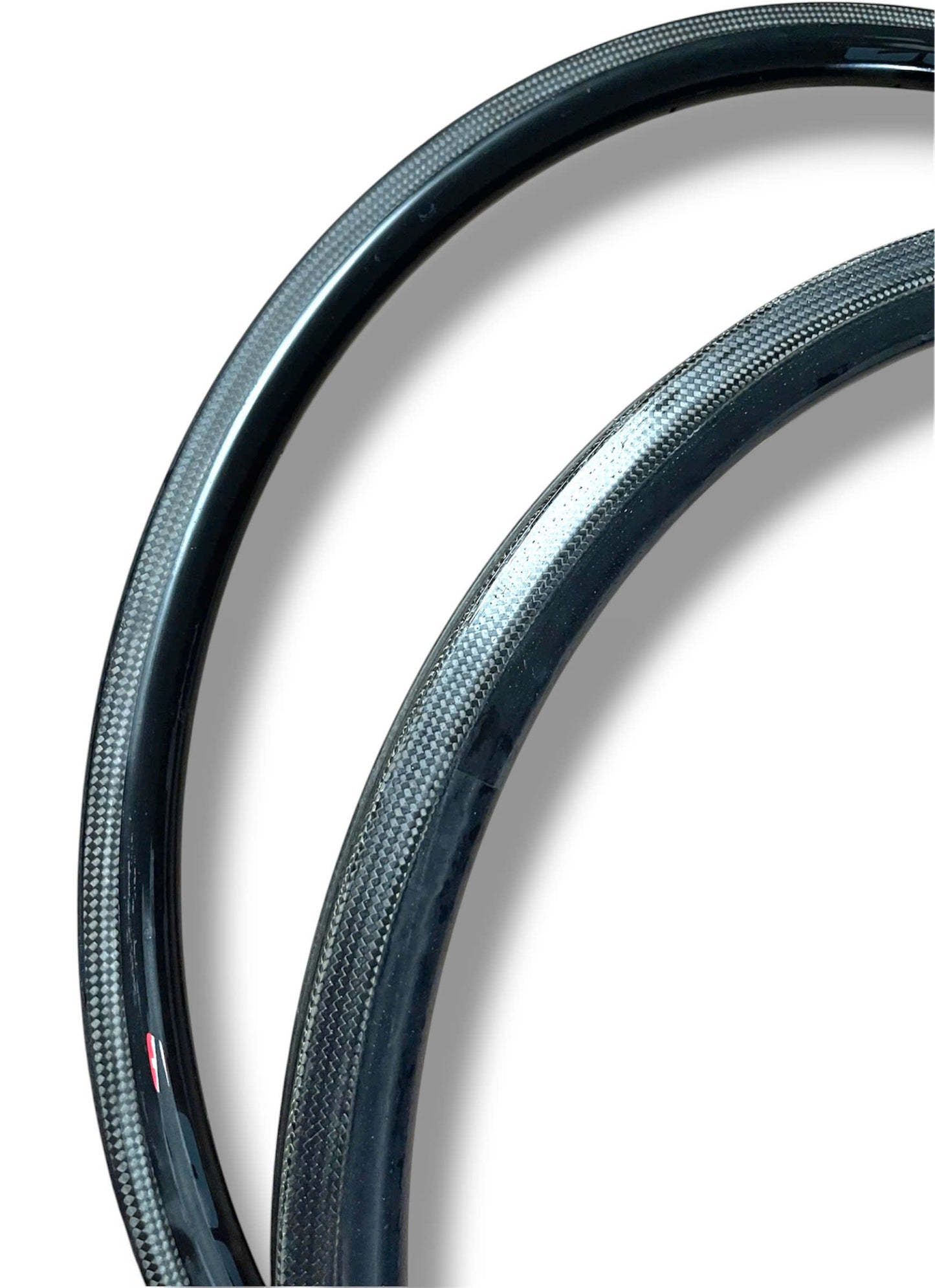 700c Raw Carbon Rim Brake Bicycle Rim, 18H, Internal Nipples