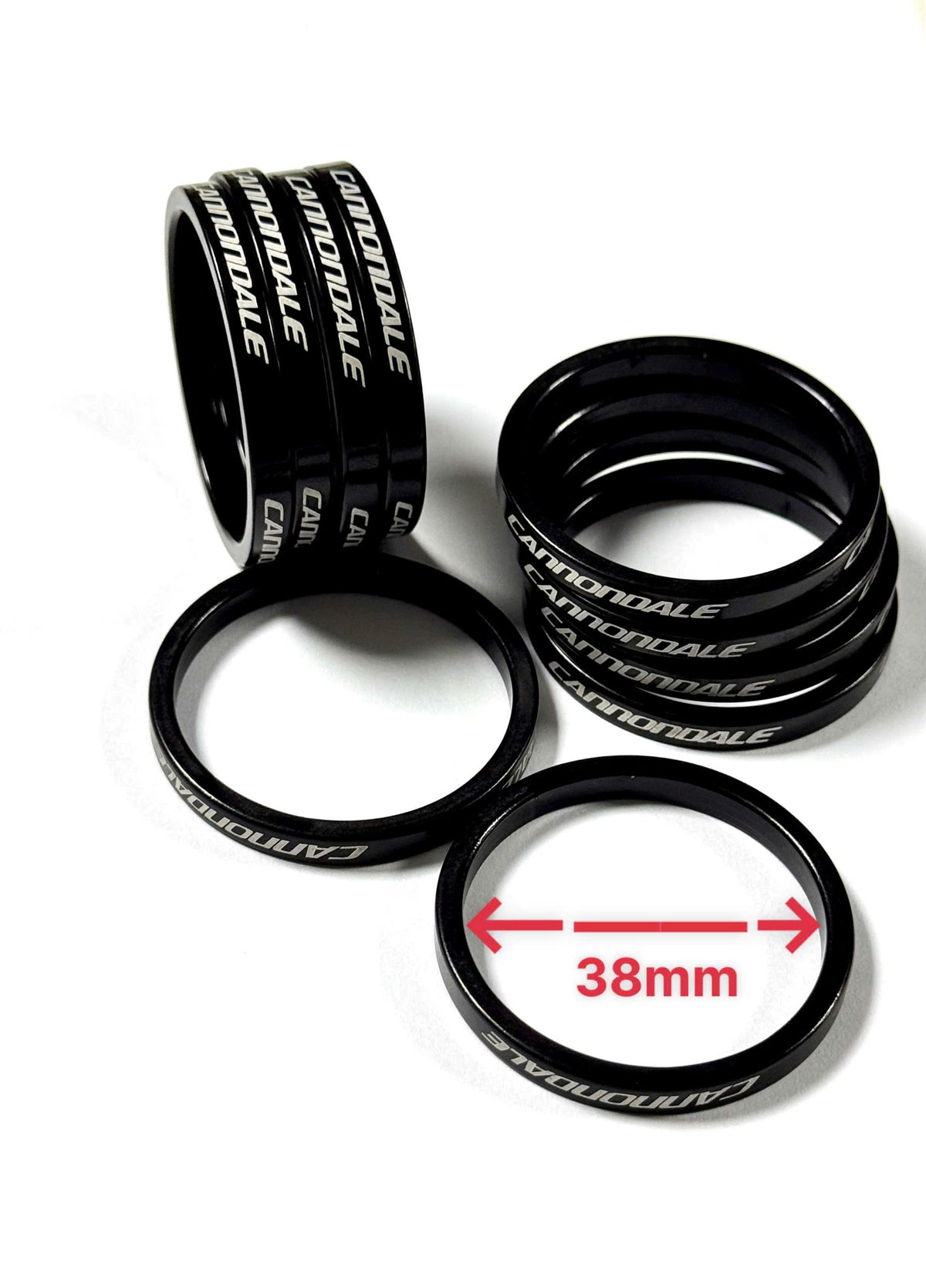 Cannondale 5mm Aluminum Headset Spacer for 38mm Steerer Tube (Special Spec) for Bicycles