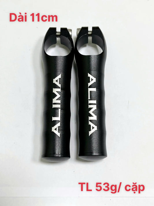 ALIMA ULTRA-LIGHTWEIGHT BICYCLE BAR ENDS – ERGONOMIC GRIP & EFFORTLESS RIDING