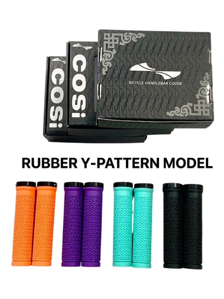 Cosi Y-Shape Rubber Bicycle Grips