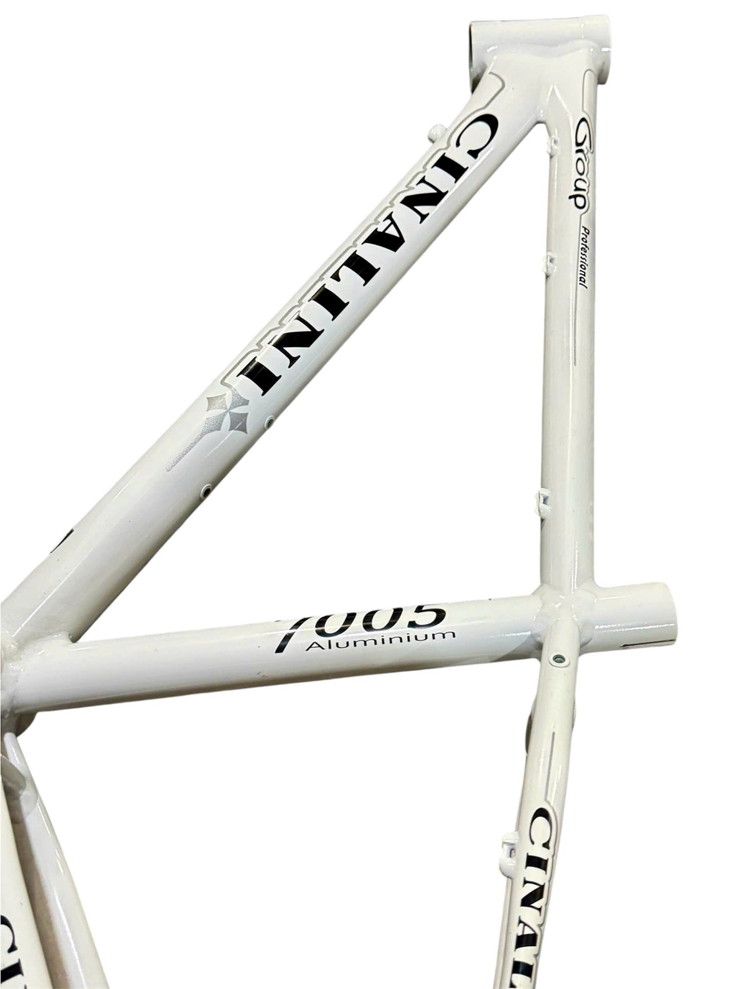 CINALINI GROUP MTB FRAME 27.5" – GLOSSY WHITE PAINT