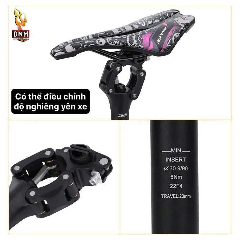 Genuine DNM Bicycle Suspension Seatpost