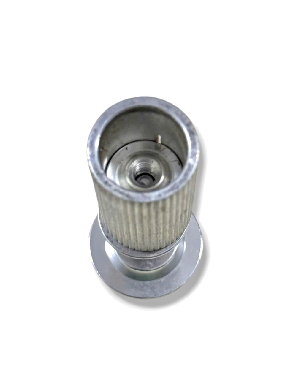 Silver aluminum EVO fork star nut for bicycle