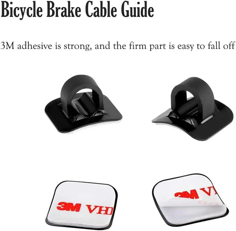 TRLREQ Authentic Bicycle Frame C-Clip Buckle Hose Guide Base