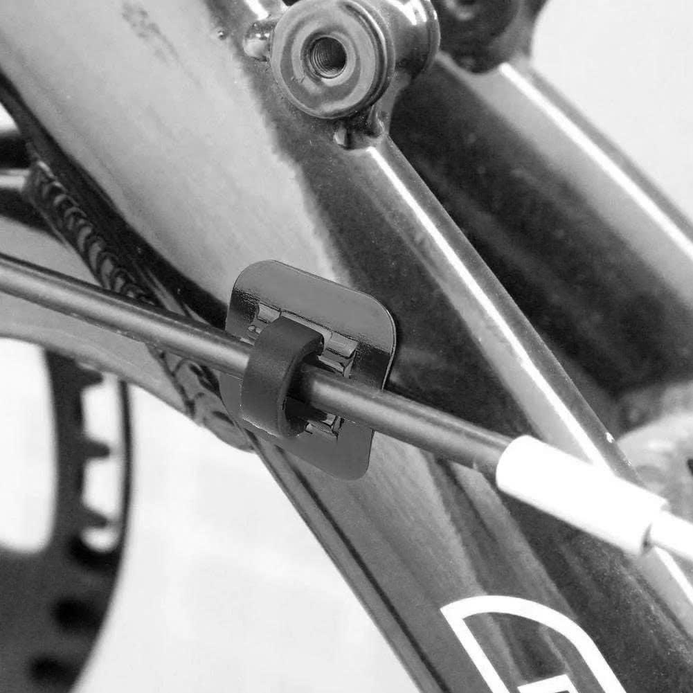 TRLREQ Authentic Bicycle Frame C-Clip Buckle Hose Guide Base