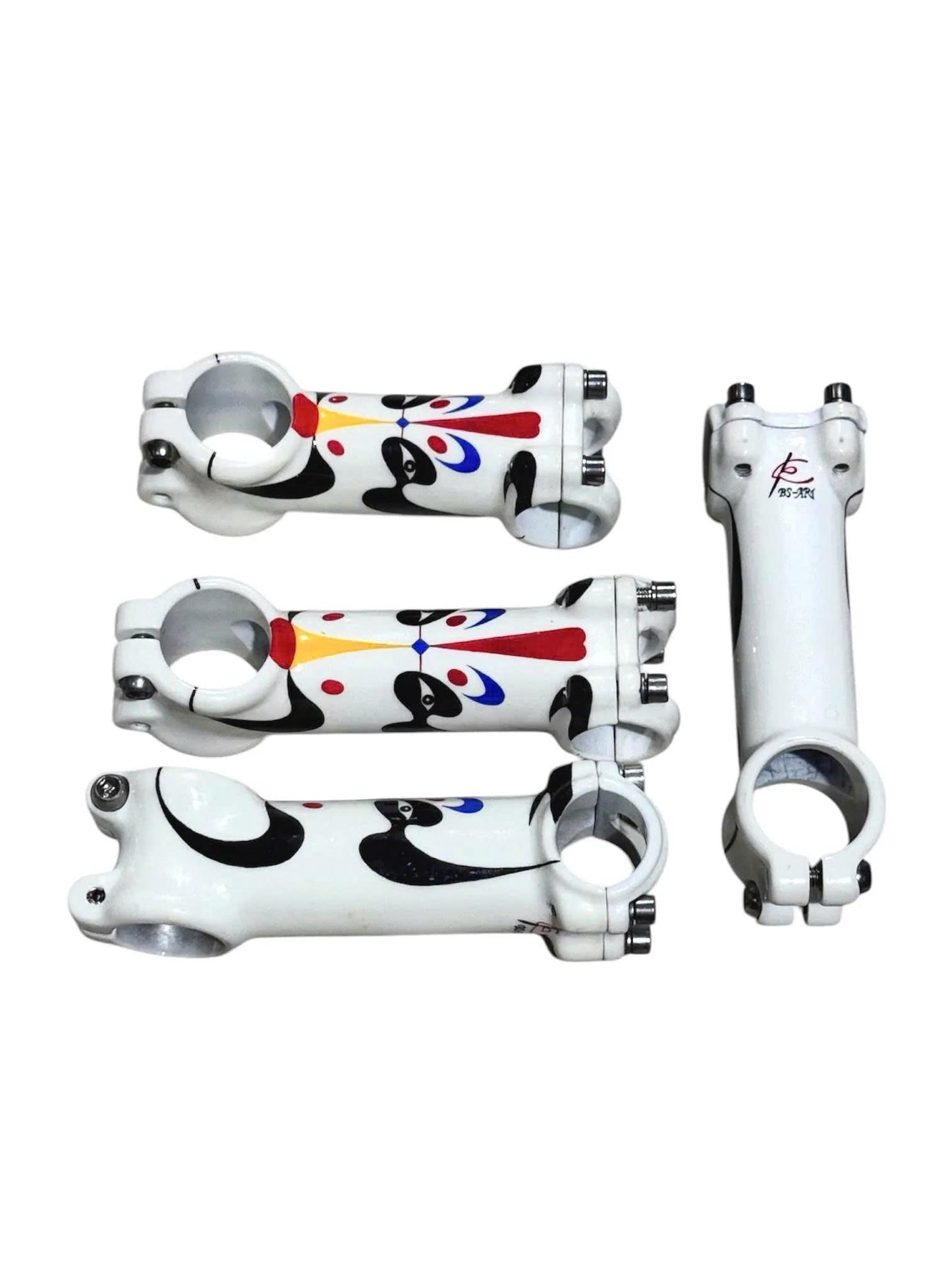 Rare Aluminum Bike Stem, Landscape Art, 25.4mm (Random Pattern Shipped, PLEASE READ DESCRIPTION)