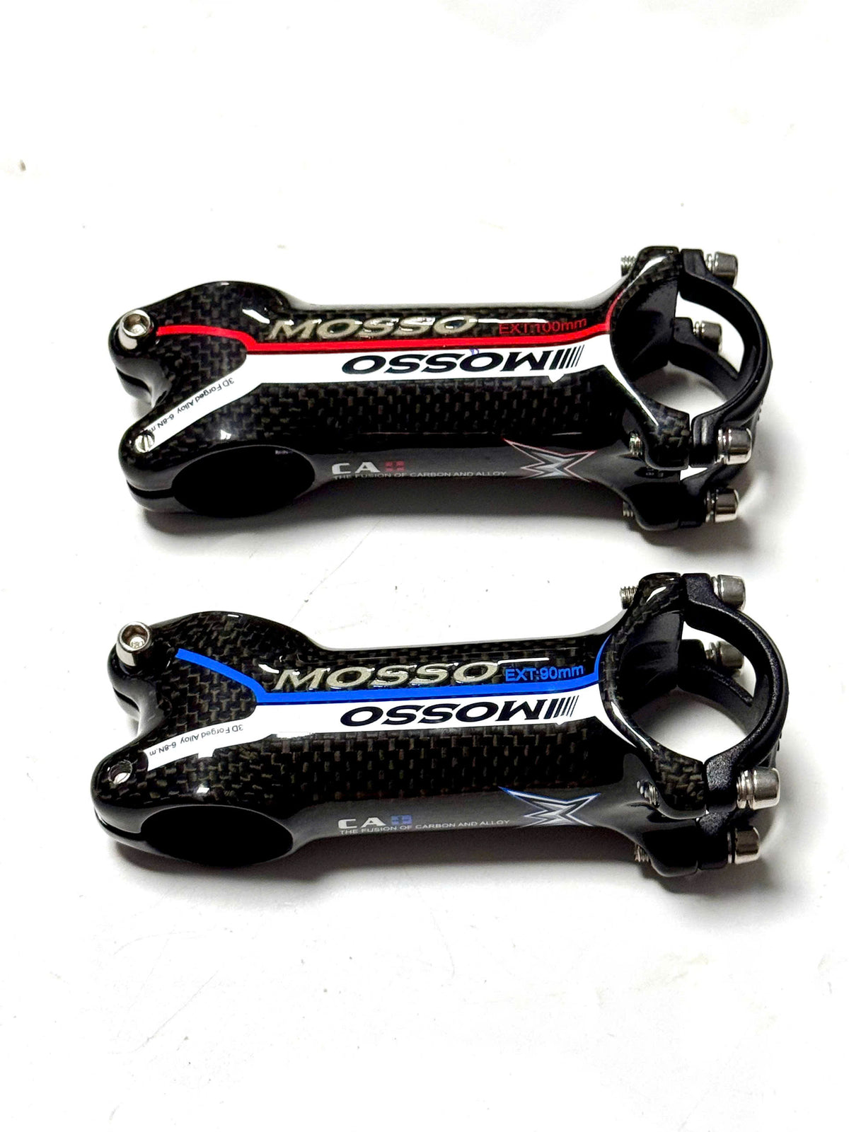 Mosso 31.8mm carbon-wrapped aluminum bicycle stem