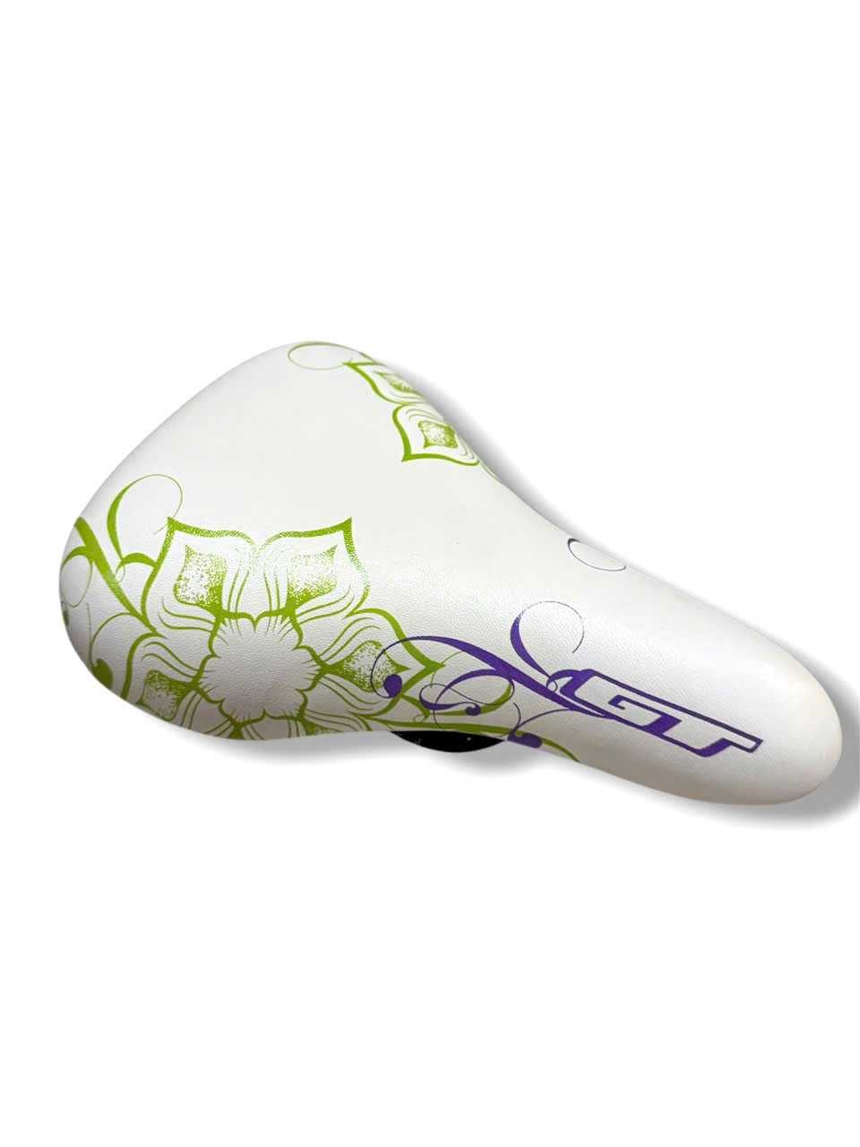 GT Kids Bike Saddle (20x14cm) – Soft, Sturdy & Eye-Catching Floral Pattern
